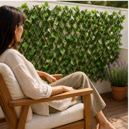 Arbor™ – Expandable Faux-Ivy Privacy Trellis for Balconies & Patios +50% OFF
