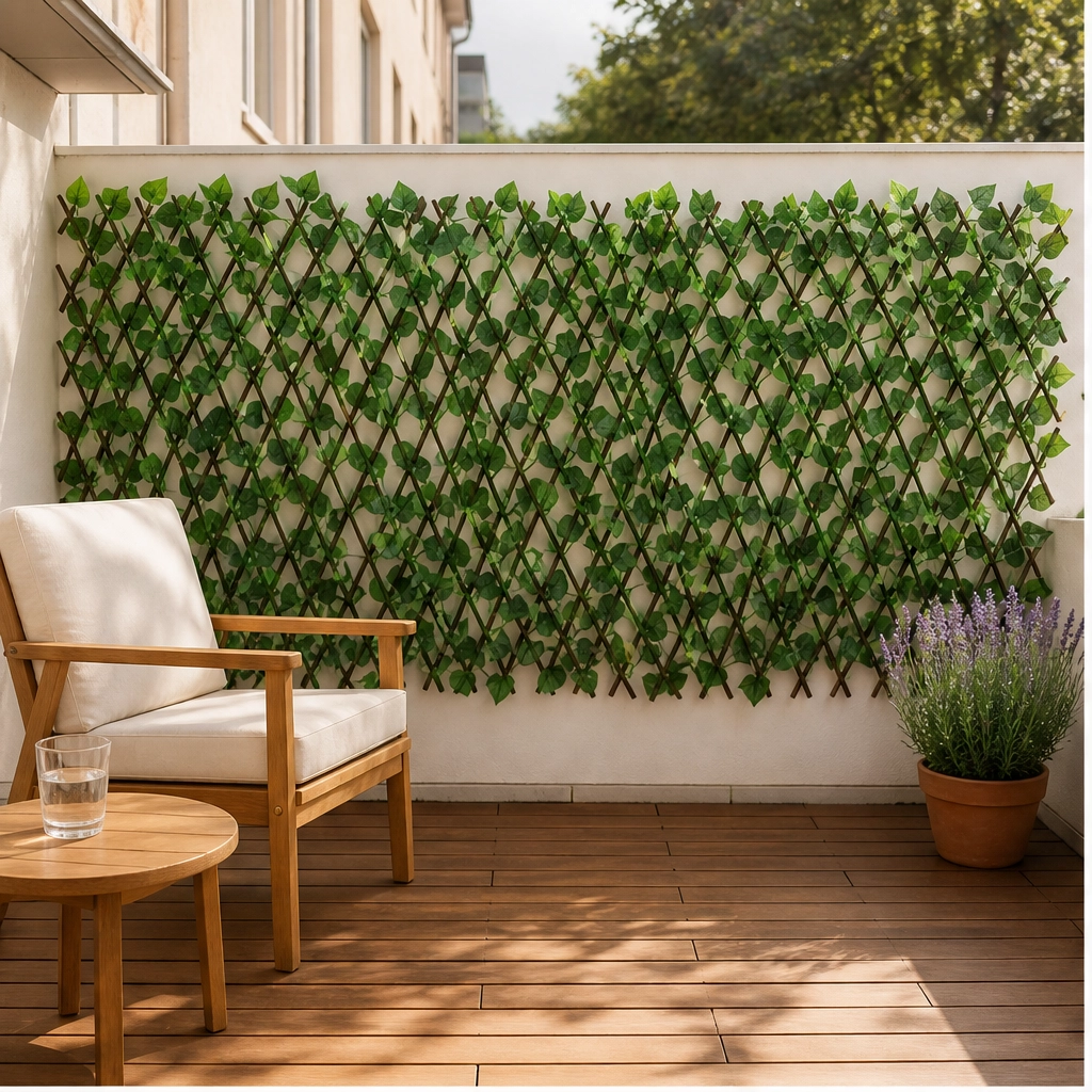 Arbor™ – Expandable Faux-Ivy Privacy Trellis for Balconies & Patios +50% OFF