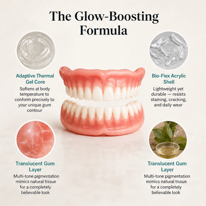 Smilora™ – Custom-Fit At-Home Cosmetic Dentures, Remoldable Natural-Look Fit + 50% OFF