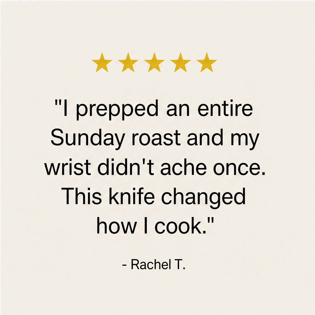 Hearthen™ – Effort-Saving Forged Chef Knife with Ergonomic Non-Slip Handle +50% OFF