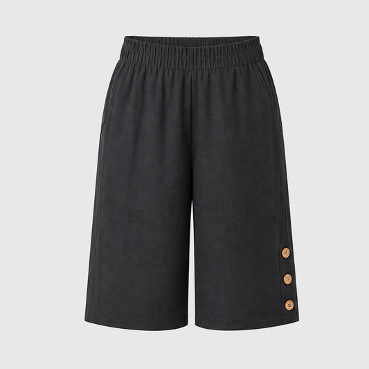 Lilära™ – Elastic-Waist Comfort Capri Pants + 50% OFF