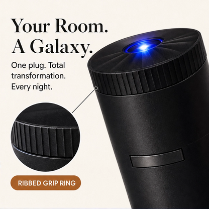 Noctera – Galaxy & Ocean HD Star Projector with 360° Head + 50% OFF