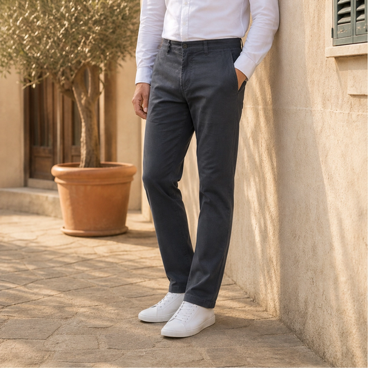 Strideford™ – 4-Way Stretch Expandable-Waist Straight-Leg Pants + 50% OFF