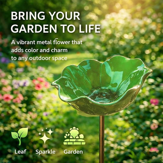EverBloom Poppy Garden Stake — Art Meets Nature + 50% OFF
