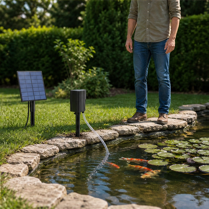 Sunbrook™ – Solar-Powered Pond Aerator with High-Efficiency Panel & Easy Setup + 50% OFF