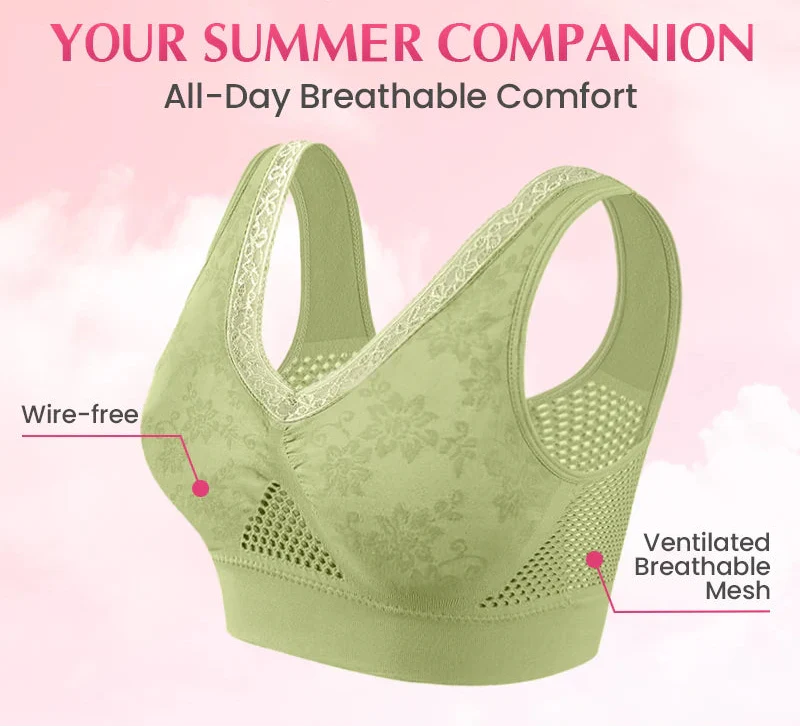 AuraForm Cotton Lift Bra – Natural Comfort, Effortless Support - 1+1 FREE