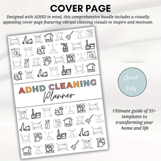 The ClarityFlow Planner - Household Cleaning Made Simple! + 50% OFF