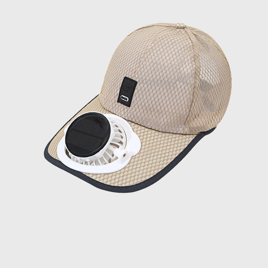 Zephria™ – Solar-Powered Cooling Fan Sun Hat with UPF50+ Brim & 360° Airflow + 50% OFF