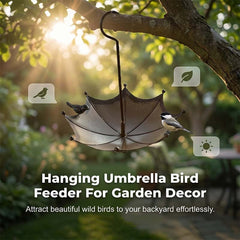 Wrenholm™ – Vintage Umbrella Bronze Bird Feeder & Bath +50% OFF
