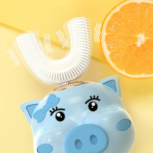 Grinzy™ – U-Shaped 360° Kids Electric Toothbrush + 50% OFF