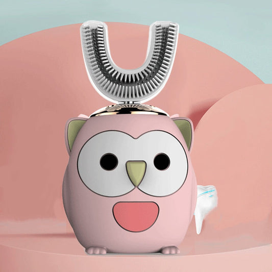 Grinzy™ – U-Shaped 360° Kids Electric Toothbrush + 50% OFF