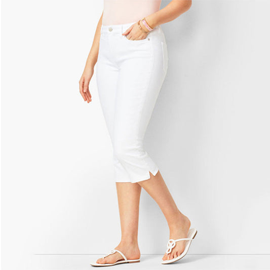 Lithea™ – Stretch Denim Mid-Rise Capri Jeans for Women + 50% OFF